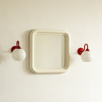 Pair of wall lights, Germany, 1980s.