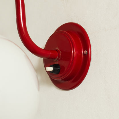 Pair of wall lights, Germany, 1980s.