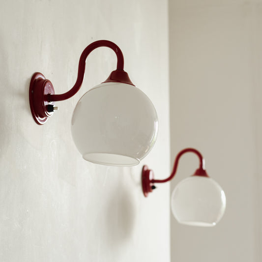 Pair of wall lights, Germany, 1980's.