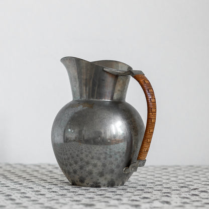 Pitcher, Just Andersen, Just Andersen Pewter, Denmark. 1930s.