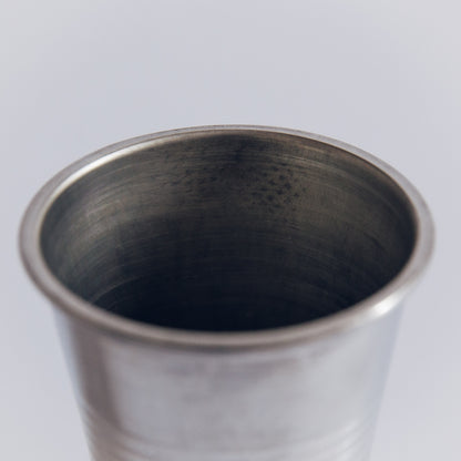 Pewter Plastic Cup