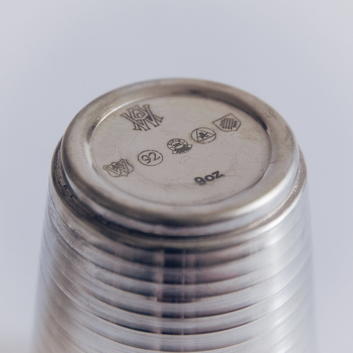 Pewter Plastic Cup