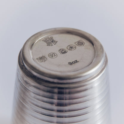 Pewter Plastic Cup