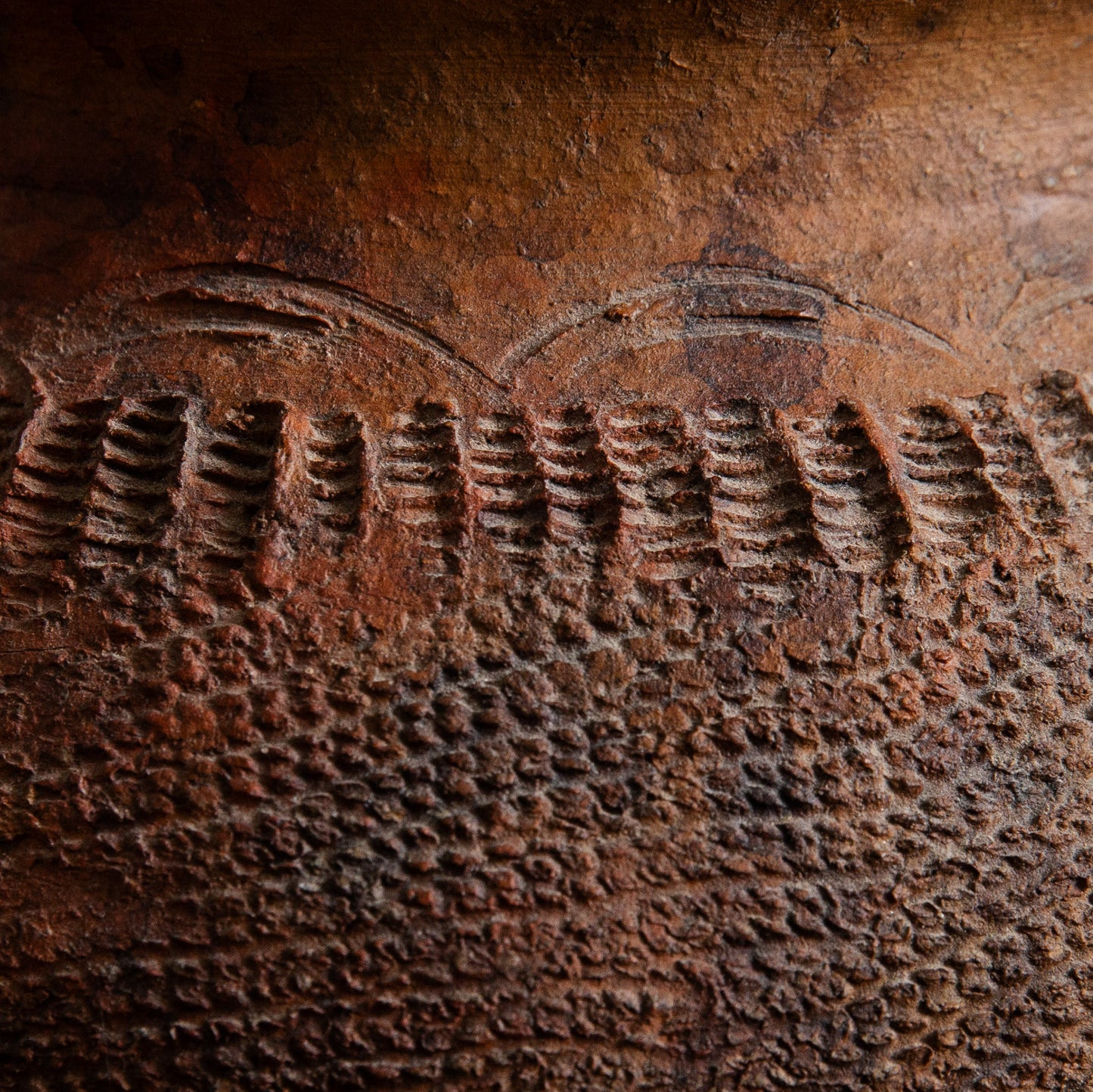 Large Native American Cooking Pot. Late 19th century.