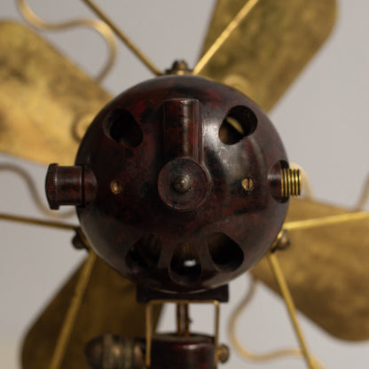 Rare bakelite desk fan, E.M.I., Netherlands. 1950s.