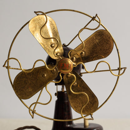 Rare bakelite desk fan, E.M.I., Netherlands. 1950s.