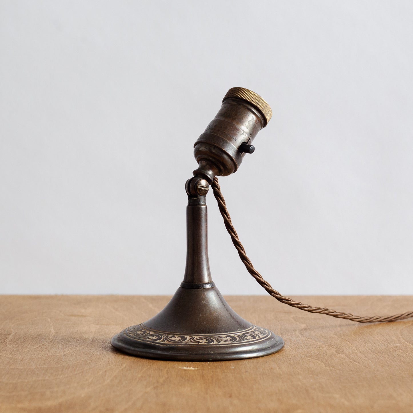 Multipurpose 'Juniorlite' Clamp Lamp, The Greist MFG. Co. USA. 1930s.