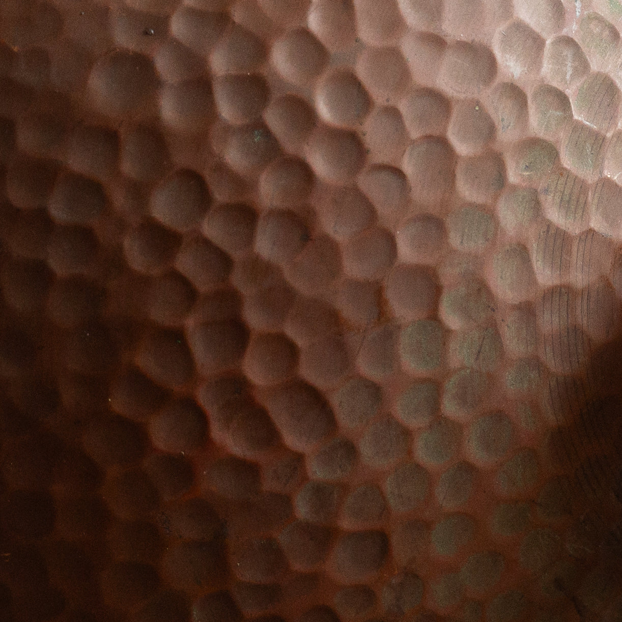 Large Copper Table Lamp, England. 1950's.