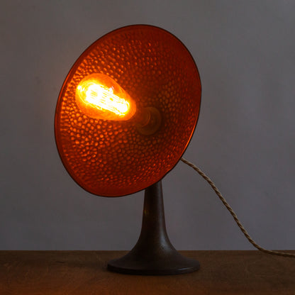 Large Copper Table Lamp, England. 1950's.
