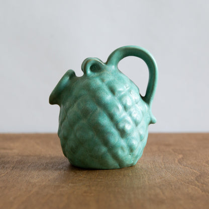 'Pineapple' Jug Model 4621-2, Michael Andersen & Søn Bornholmsk Keramik, Denmark. Late 1930s.