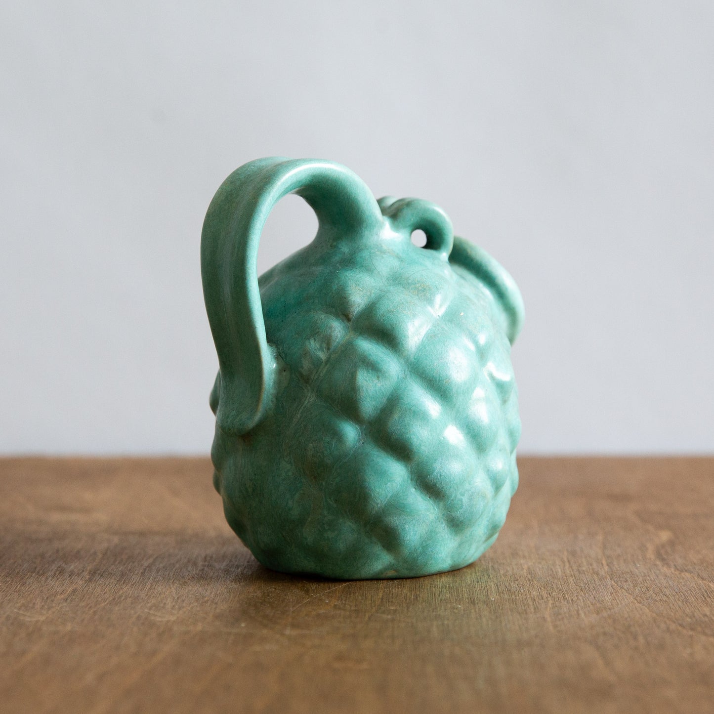 'Pineapple' Jug Model 4621-2, Michael Andersen & Søn Bornholmsk Keramik, Denmark. Late 1930s.