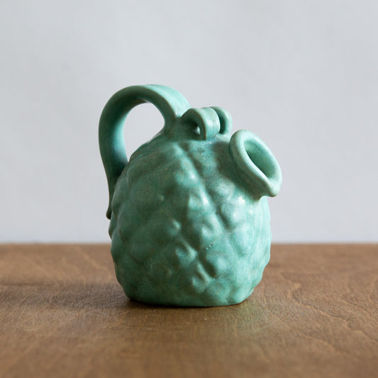 'Pineapple' Jug Model 4621-2, Michael Andersen & Søn Bornholmsk Keramik, Denmark. Late 1930s.