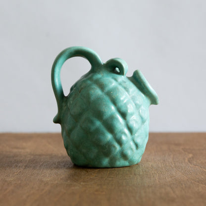 'Pineapple' Jug Model 4621-2, Michael Andersen & Søn Bornholmsk Keramik, Denmark. Late 1930s.