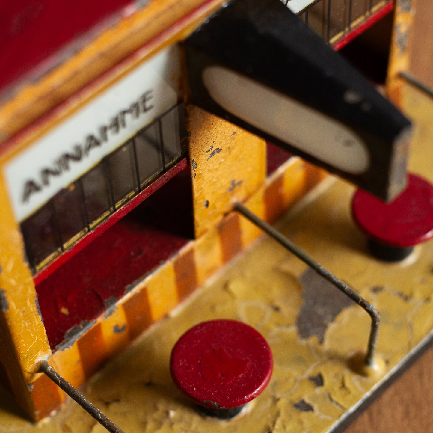 Rare Tin Luggage Check-in Illuminating Model, Kibri, Germany. Early 1930s.