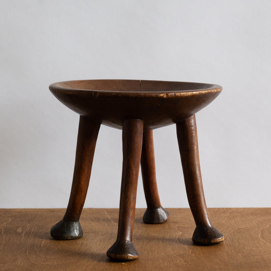 Hand-carved Stool, East Africa. Early 20th century.