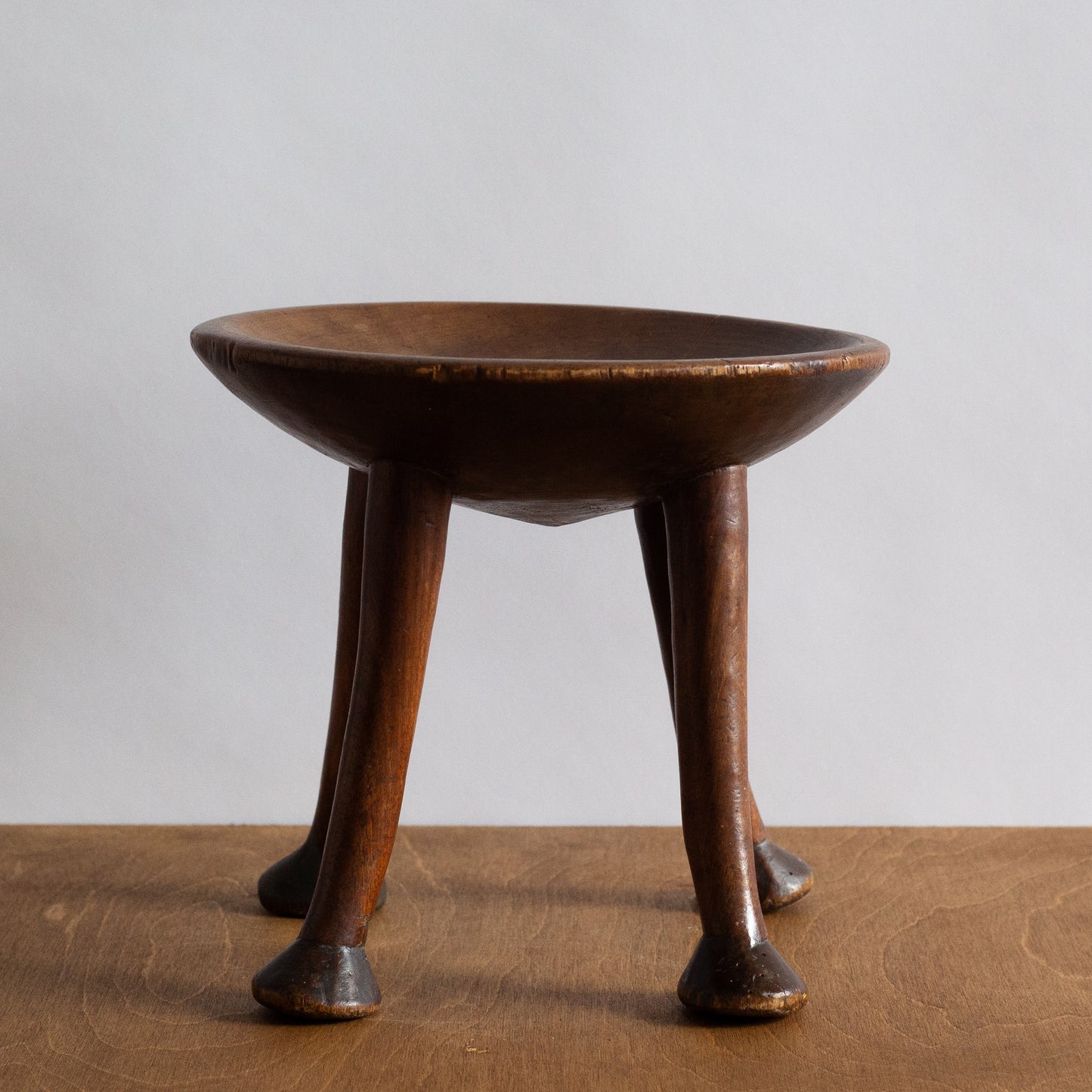 Hand-carved Stool, East Africa. Early 20th century.