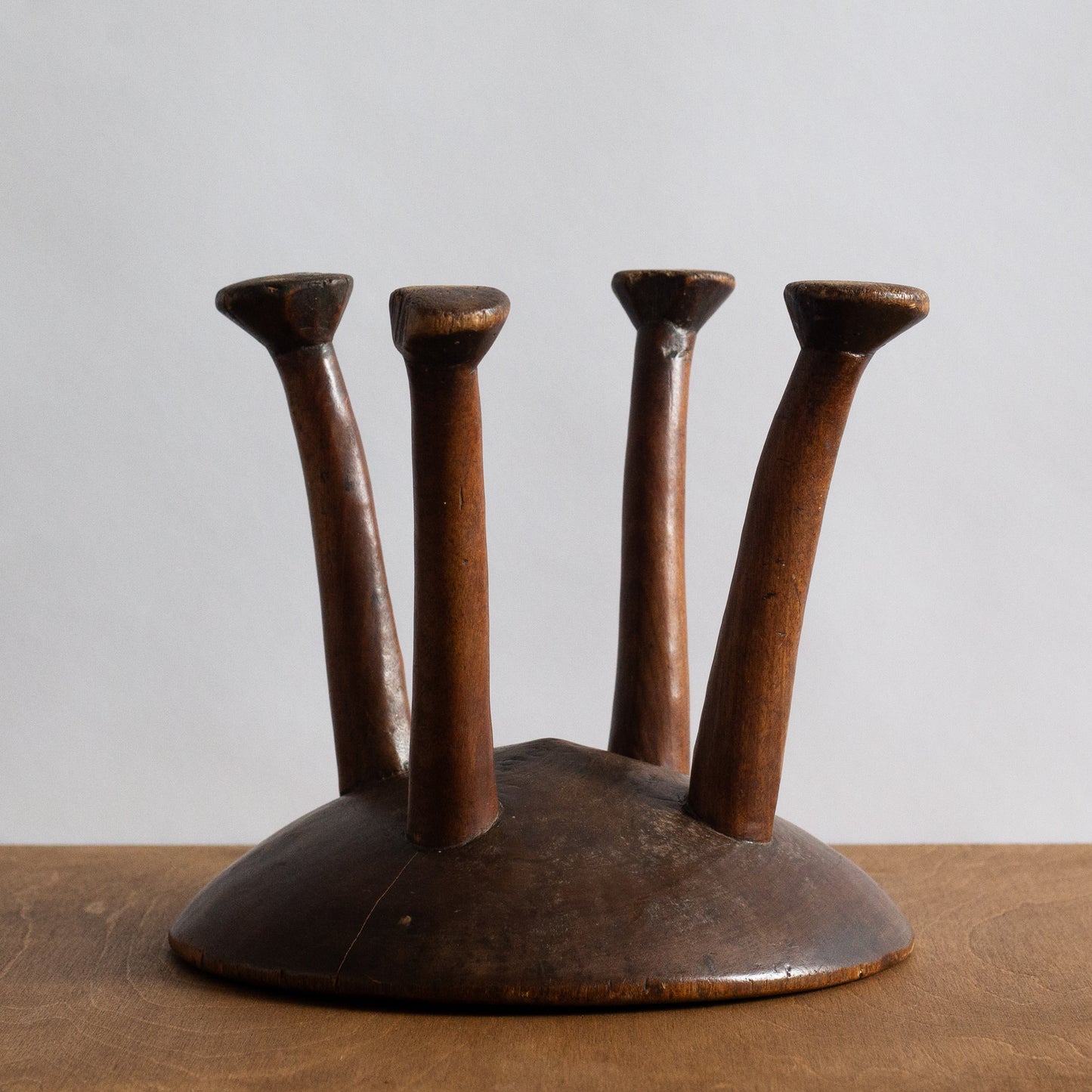 Hand-carved Stool, East Africa. Early 20th century.