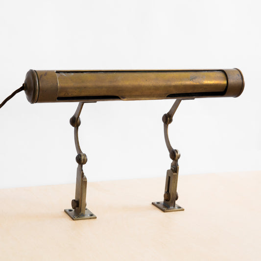 Rare 'Straight-Lite' Articulating Task Lamp, England. 1950s.