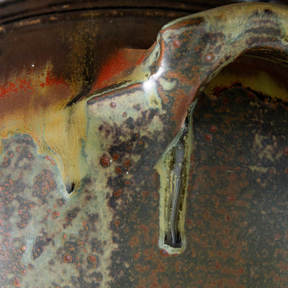 Large Casserole Dish, Mireille & Noël Dailler, Blanot, France. 1970s.