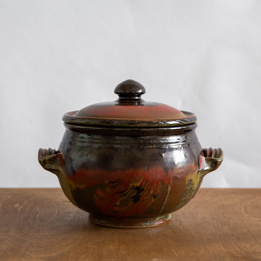 Large Casserole Dish, Mireille & Noël Dailler, Blanot, France. 1970s.