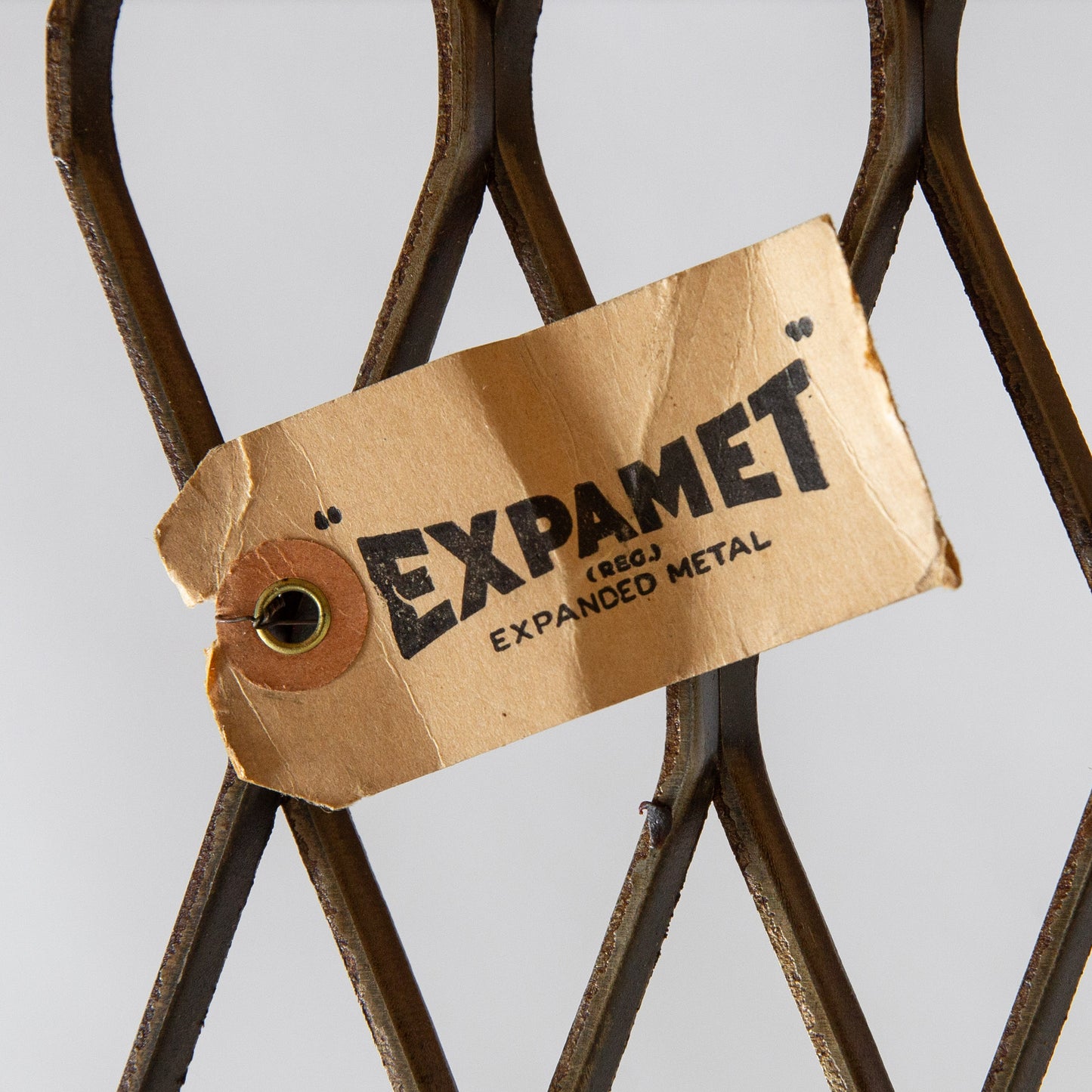 Expamet Walkway Mesh Sales Samples, England. Circa 1940s.