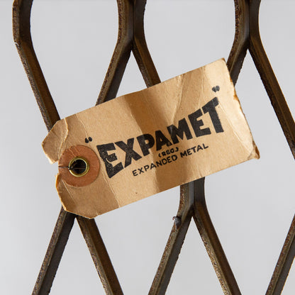 Expamet Walkway Mesh Sales Samples, England. Circa 1940s.