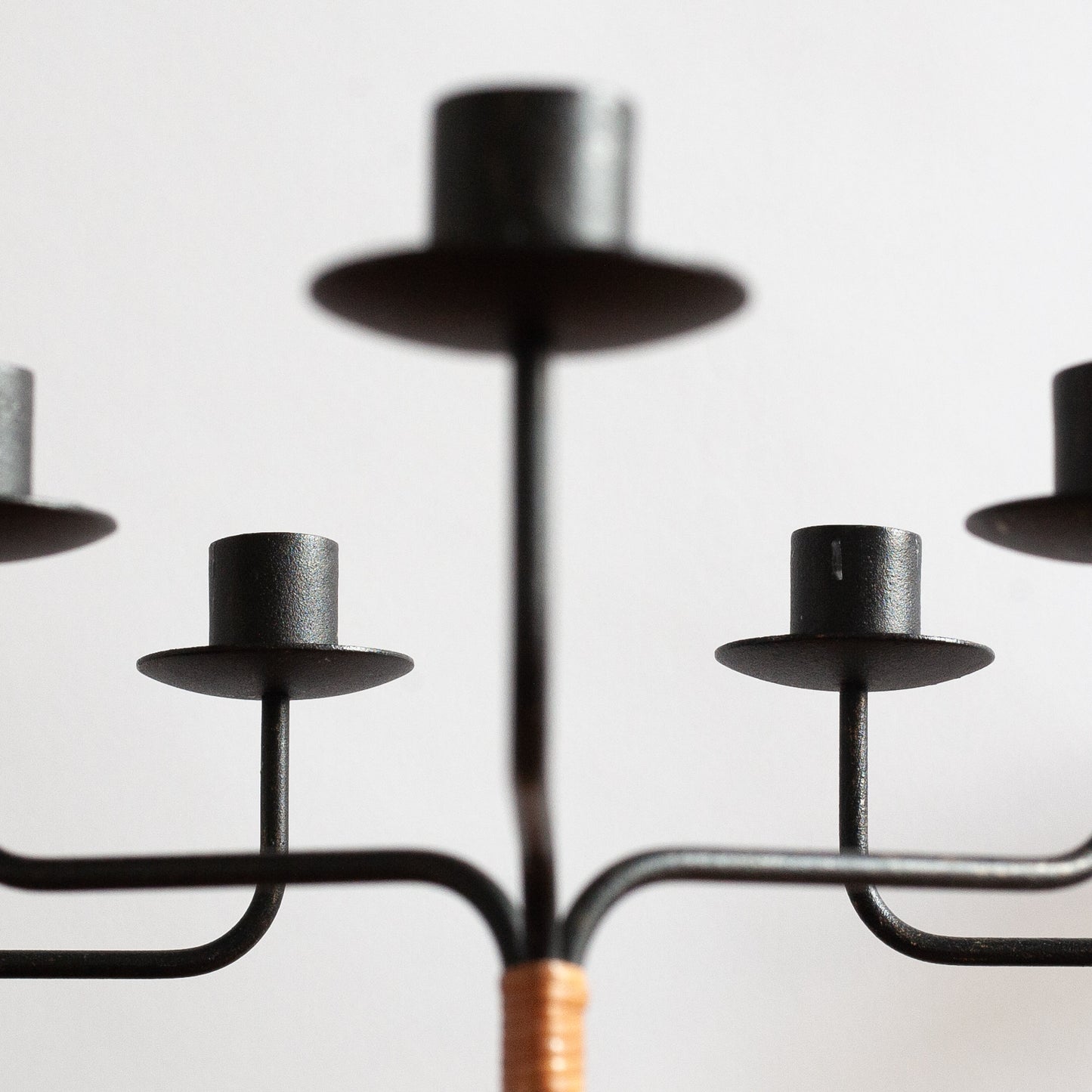 Set of three candlesticks, Laurids Lønborg, Denmark. 1960’s.