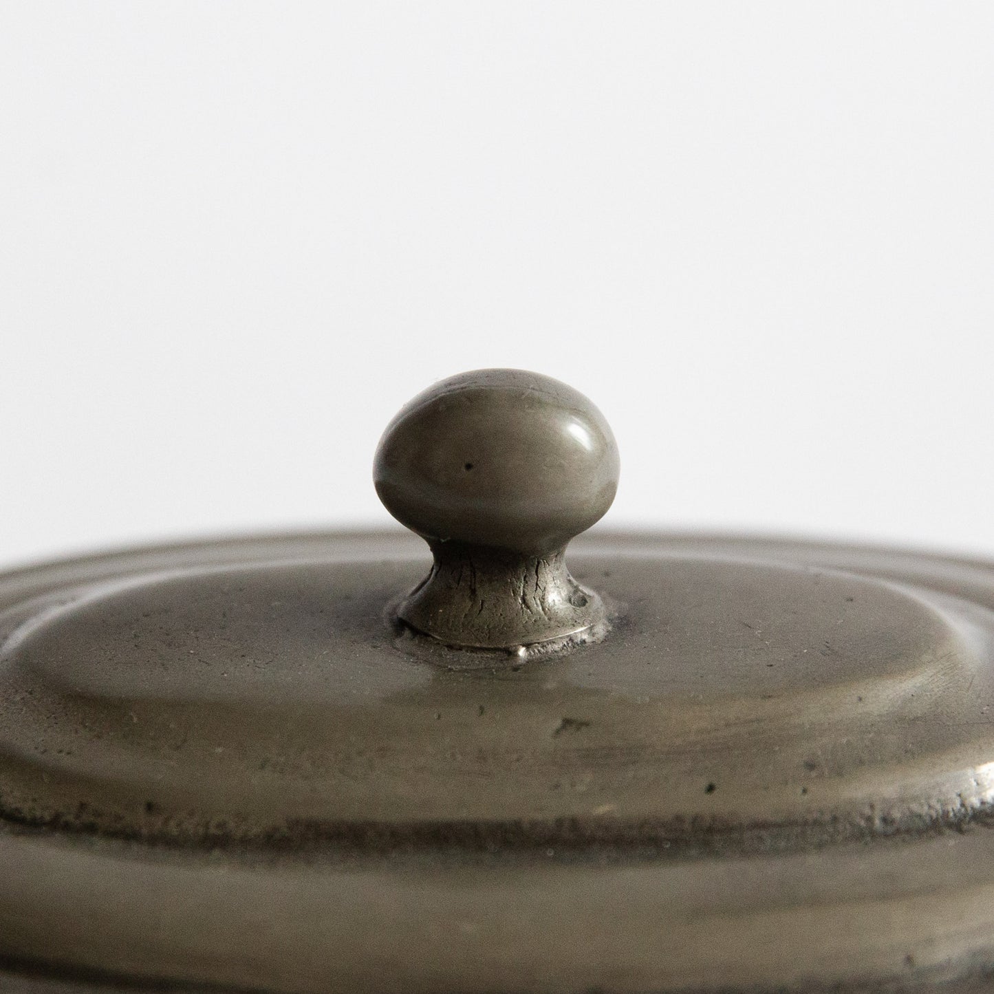 Set of Two Pewter Lidded Boxes, Germany. Early 20th century.