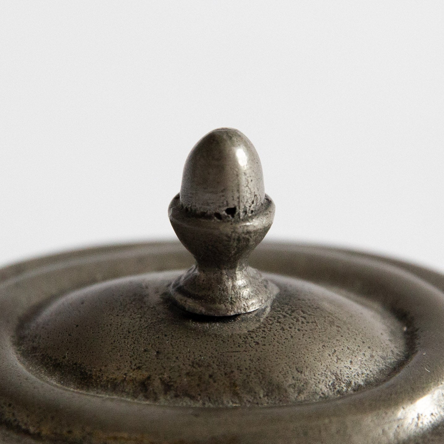 Set of Two Pewter Lidded Boxes, Germany. Early 20th century.
