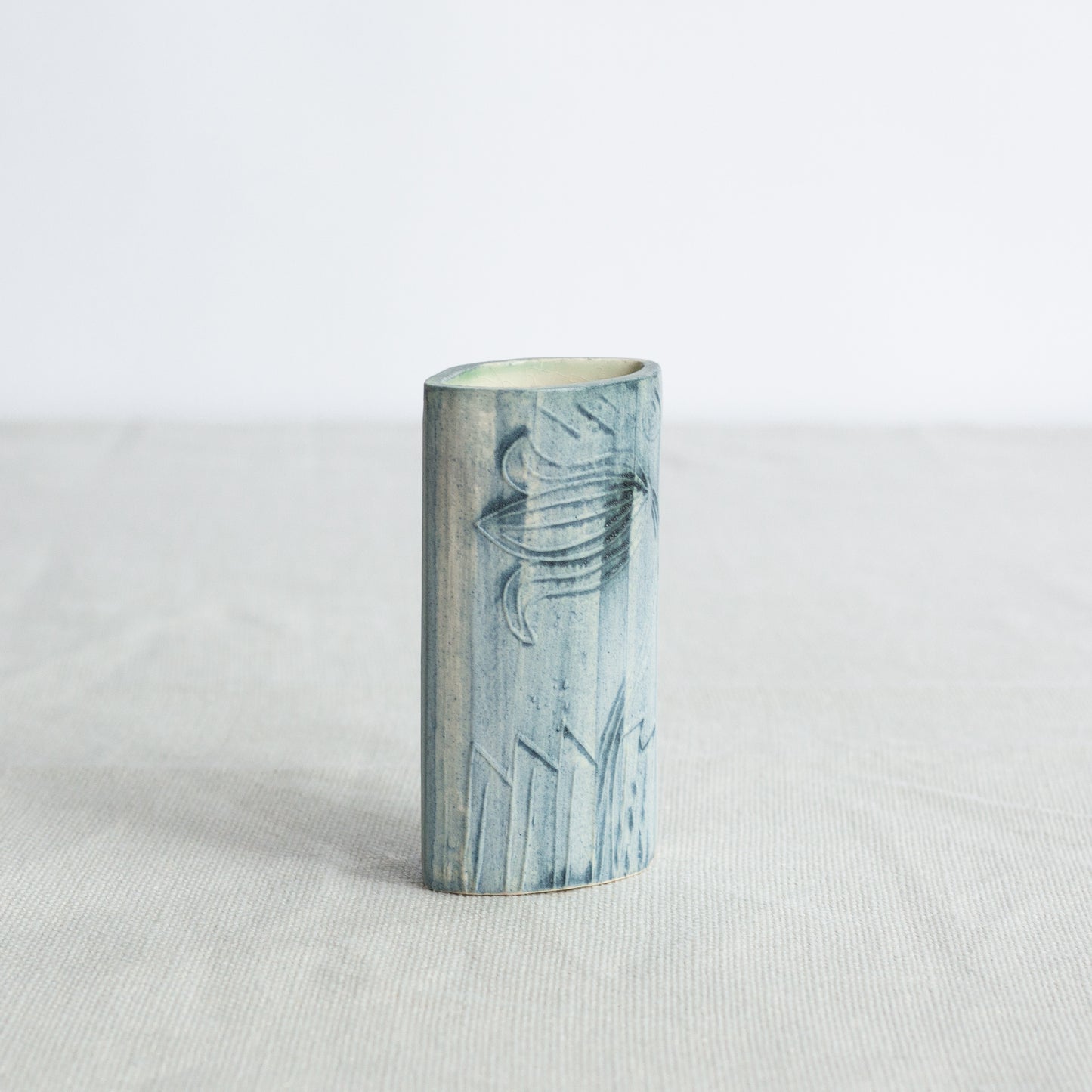 Vase, John Beusmans, Carn Pottery, England. 1980s.