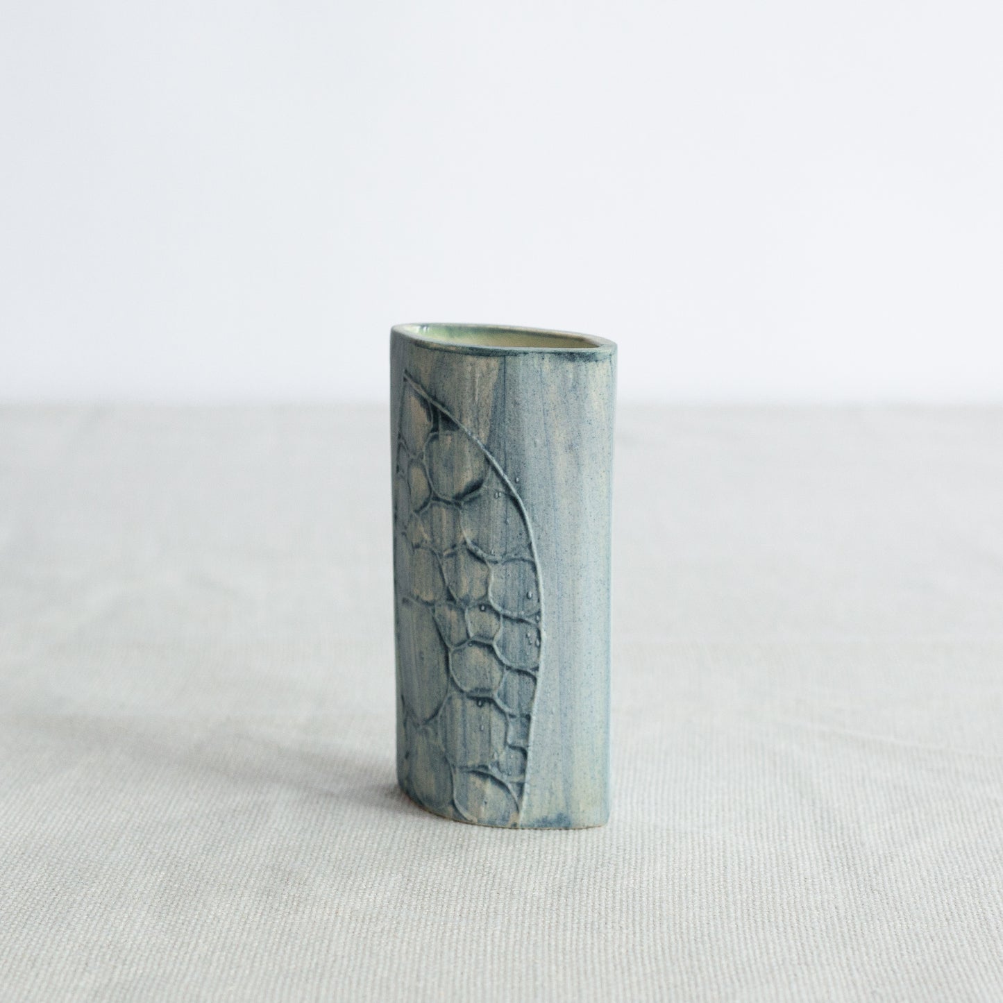 Vase, John Beusmans, Carn Pottery, England. 1980s.