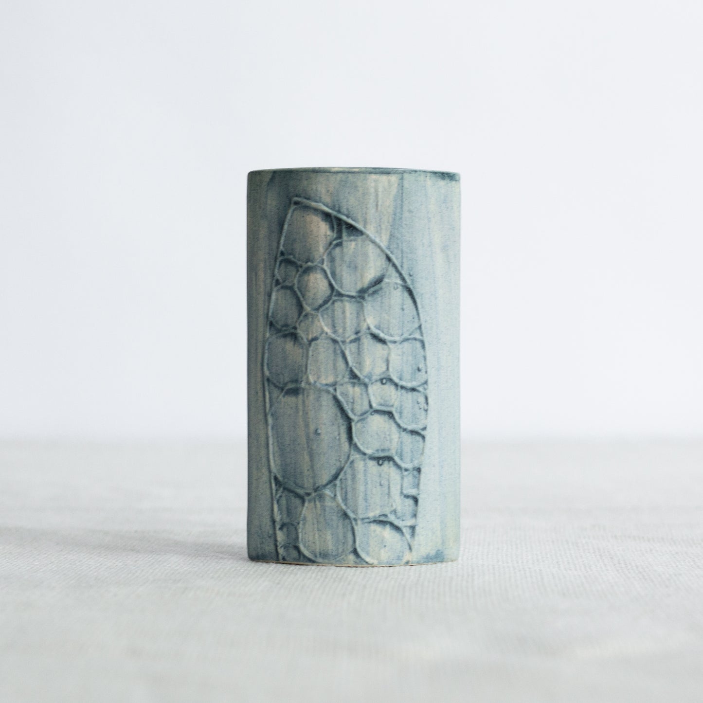Vase, John Beusmans, Carn Pottery, England. 1980s.