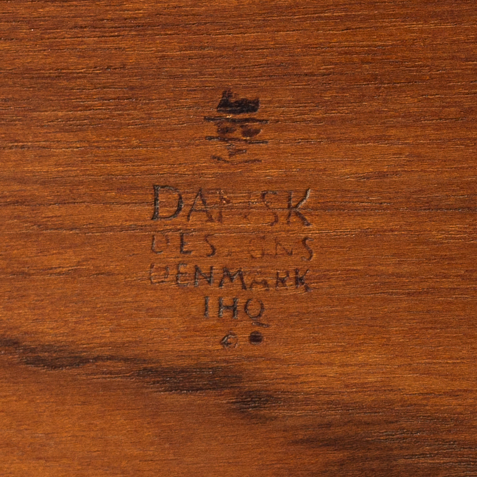 Teak ice bucket, Jens Quistgaard, Dansk Designs, Denmark. 1950s.