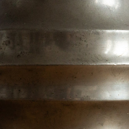 Pewter Vase, K.L Standard Pewter Co., Malaysia. Late c20th.