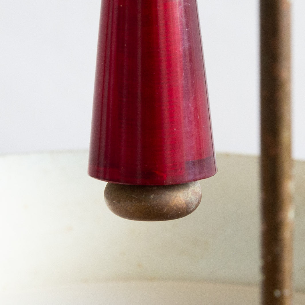 Small Atomic Era Ceiling Lamp, England. 1960s.