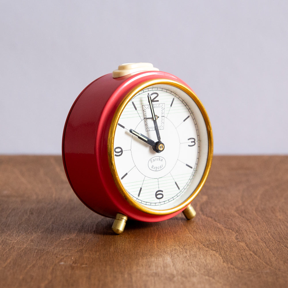 Eureka Repetit Alarm Clock, France. 1950s.