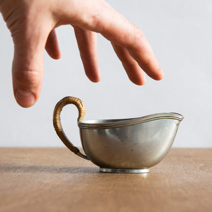 Small Pewter Jug/Pourer Model 2416, Just Andersen, Denmark. 1950s.