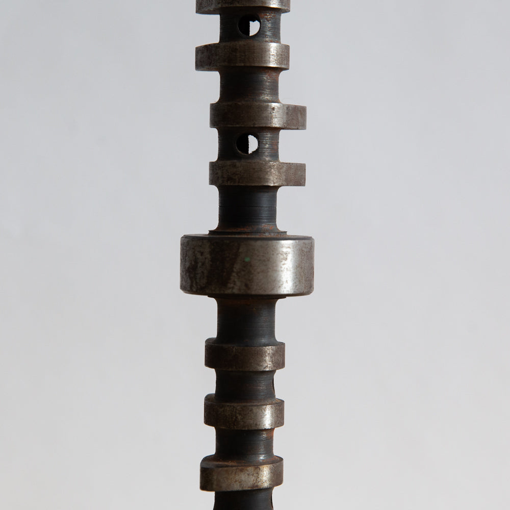 Unique Camshaft Table Lamp, France. 1970s.