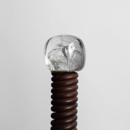 Unique large hand mirror, France. Late 20th Century.