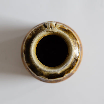 Stoneware Handled Vase, Mike Dodd, England. Circa 2010.