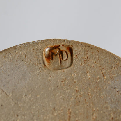 Stoneware Handled Vase, Mike Dodd, England. Circa 2010.