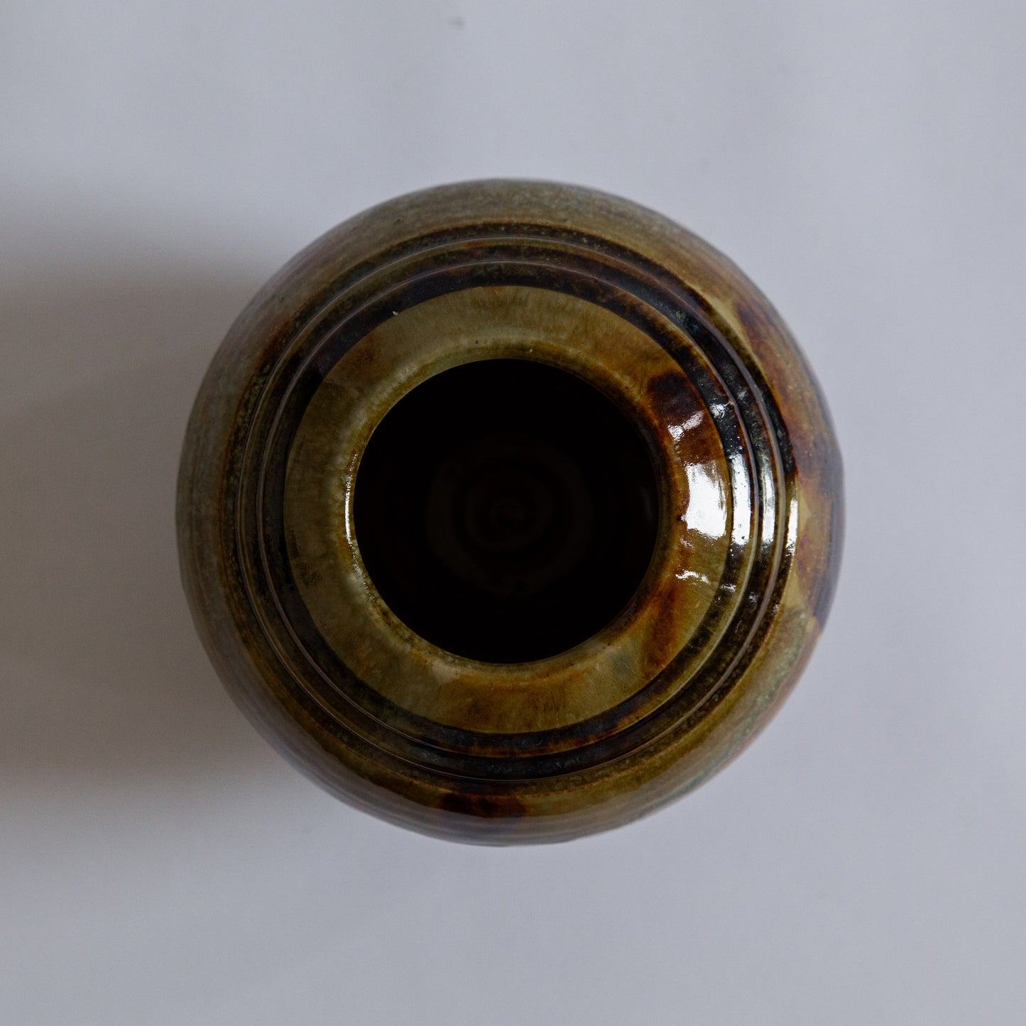 Unique Stoneware Vase, Carl Cunningham-Cole, Sweden. 1980s.