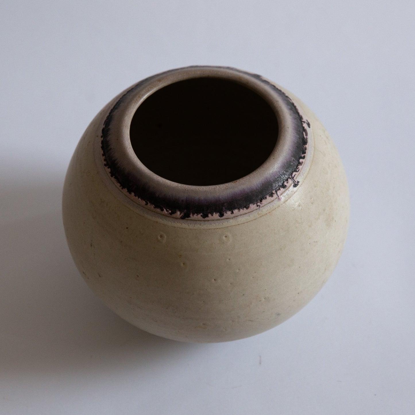 Unique Stoneware Vase, Carl Cunningham-Cole, Sweden. 1985.