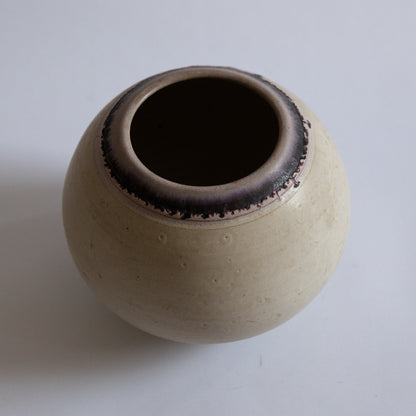 Unique Stoneware Vase, Carl Cunningham-Cole, Sweden. 1985.