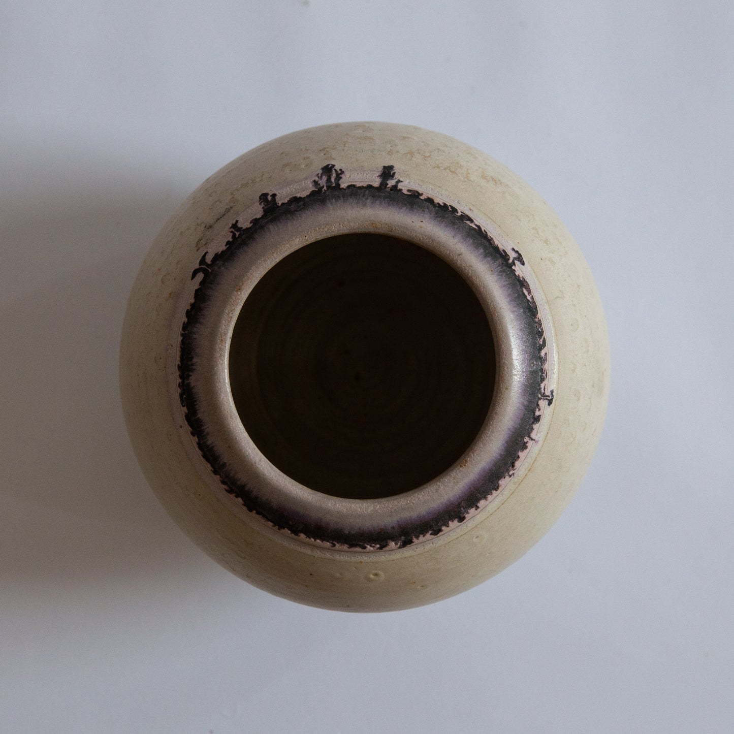 Unique Stoneware Vase, Carl Cunningham-Cole, Sweden. 1985.