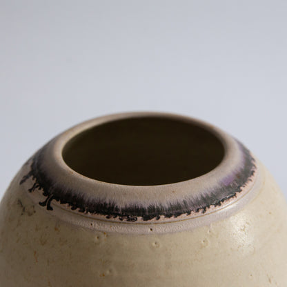 Unique Stoneware Vase, Carl Cunningham-Cole, Sweden. 1985.