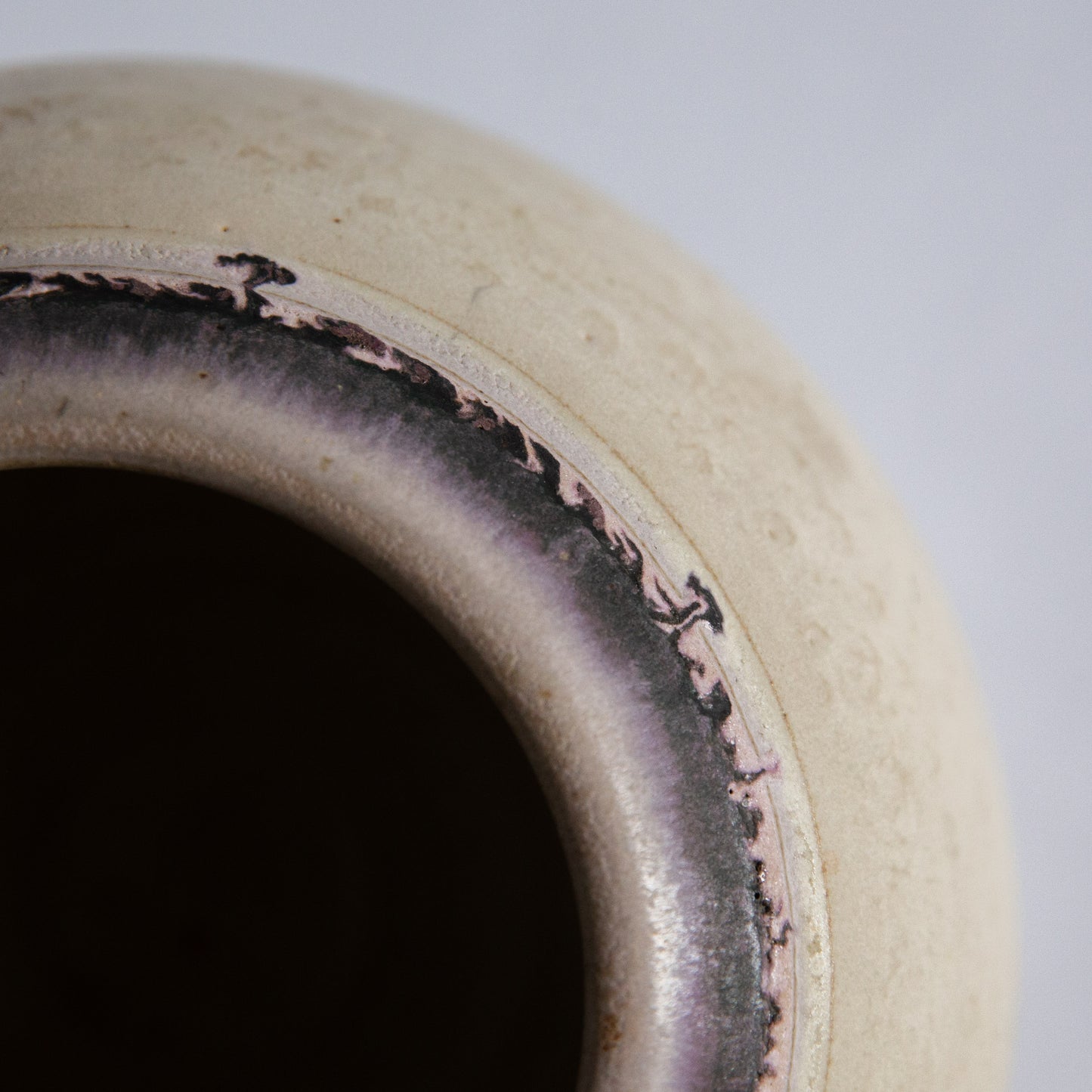 Unique Stoneware Vase, Carl Cunningham-Cole, Sweden. 1985.