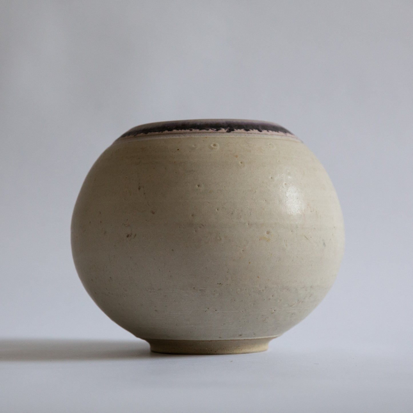 Unique Stoneware Vase, Carl Cunningham-Cole, Sweden. 1985.