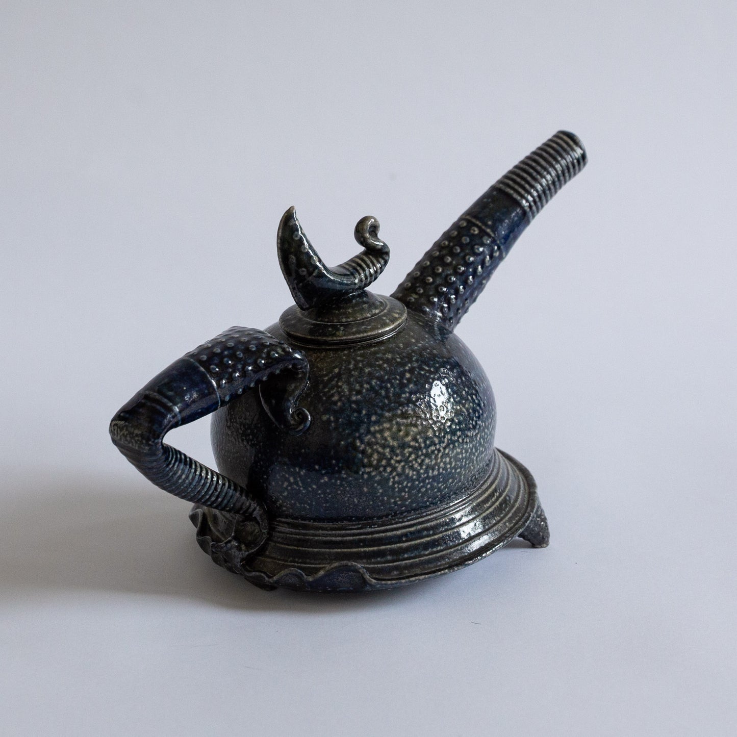 Very Rare Stoneware Teapot, Mark Smith, England. Late 1990s.