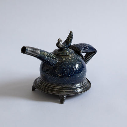 Very Rare Stoneware Teapot, Mark Smith, England. Late 1990s.